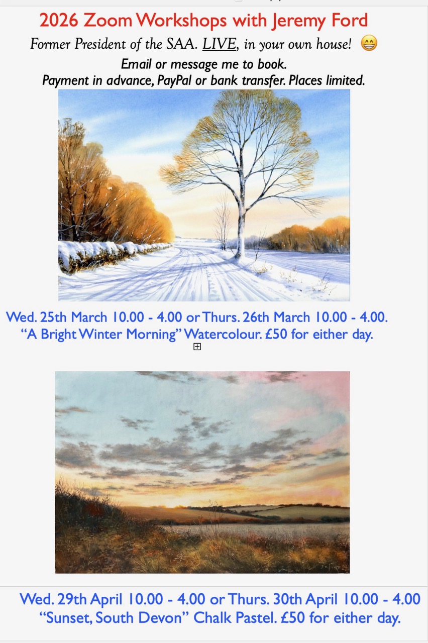 March - April Zoom Workshops